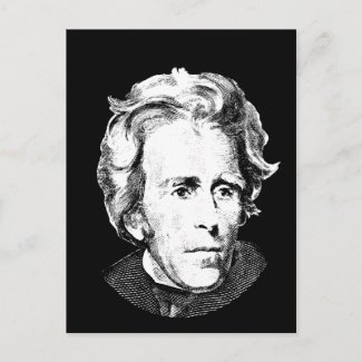 Andrew Jackson postcard