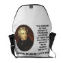 Andrew Jackson Wisdom Of Man System Of Taxation Courier Bag
