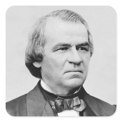 Andrew Johnson Stickers by us_presidents