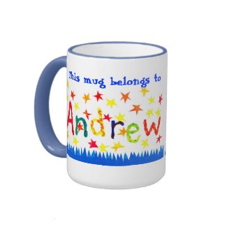 'Andrew' Name-specific Ringer Mug.. mug