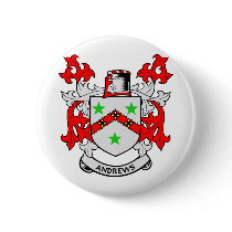 Andrews Family Crest buttons