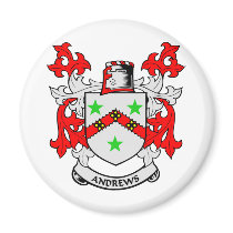 Andrews Family Crest magnets
