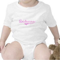 Andrews Last Name Classic Style Baby Bodysuit