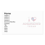 Andrews, Texas Business Card Templates