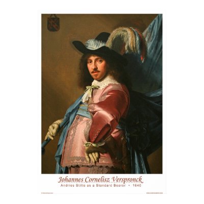 Andries Stilte as a Standard Bearer Poster by ScienceViews