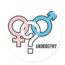 Androgyny stickers by WildeWear Androgyny stickers