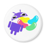 Android 5.0 Jelly Bean Magnets