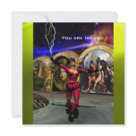 ANDROID BALLET,black red blue topaz yellow Invite
