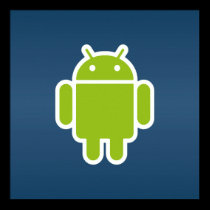 Android Blue Poster posters