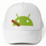 Android Cigar Cap Trucker Hat