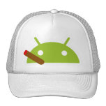 Android Cigar Cap Trucker Hat