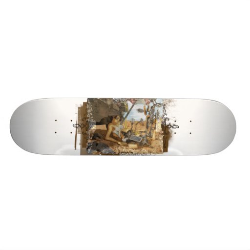 Android Cowgirl Jump Start Skateboard Deck