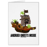 Android Ghosts Inside (Software Developer Humor) Card