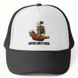 Android Ghosts Inside (Software Developer Humor) Hats