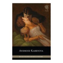 Android Karenina Cover Poster posters