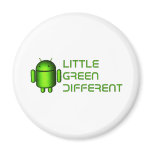 Android - Little Green Different Fridge Magnet
