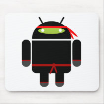 Android Ninja Mouse Pad