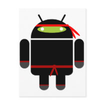 Android Ninja Postcards