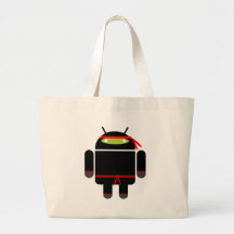 Android Ninja Tote Bag