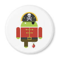 Android Pirate - Andy Magnets