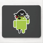 Android Pirate Mouse Pads