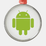 Android Premium Round Ornament
