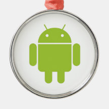 Android Premium Round Ornament