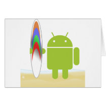 Android Surfer Cards