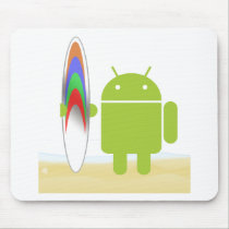 Android Surfer mousepads