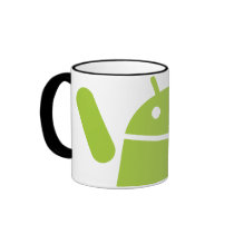 Android Waving Coffee Mug