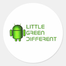 Androide - poco verde diferente etiqueta