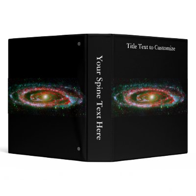 Andromeda Galaxy 3 Ring Binders by ZephyrusBooks