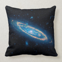 Andromeda Galaxy Throw Pillows