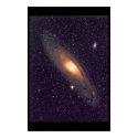 Andromeda Galaxy Poster Sci Fi Astronomy Art RARE! posters