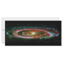 Andromeda Galaxy Full Color Rack Card