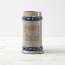 Andromeda Star System Constellation Chart Coffee Mug