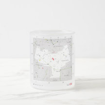 Andromeda Star System Constellation Chart Mugs