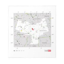 Andromeda Star System Constellation Chart Scratch Pad