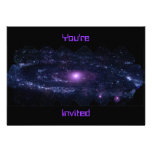 Andromeda Ultraviolet Invitation