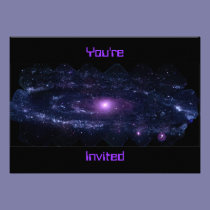 Andromeda Ultraviolet invitations
