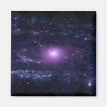 Andromeda Ultraviolet Refrigerator Magnet