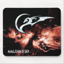 androsklyn 06, MAMAJUANA DESIGN mousepads