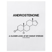 Androstenone A Closer Look At My Sweat Steroid flyers by wordsunwords Androstenone A Closer Look At My Sweat Steroid flyers