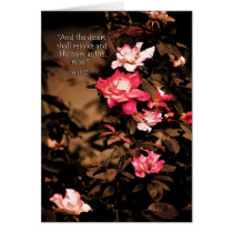 AndthedesertshallrejoiceZazzle cards