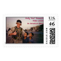 Andy, Andy "Ace" Nowacki1980-2005An American Hero postage