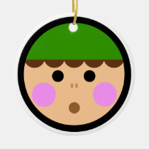 Andy Awesome® Xmas Ornaments "Christmas Elf" ornaments