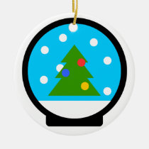 Andy Awesome® Xmas Ornaments "Snow Globe" ornaments