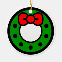Andy Awesome® Xmas Ornaments "Xmas Wreath" ornaments
