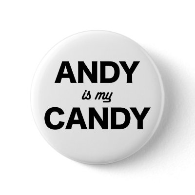 andy candy pinback buttons by thehiptics