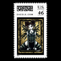 "Andy" Flirty Fairy Postage Stamps
